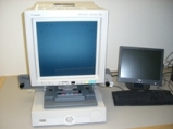 Microfilm Scanner at the Waltham Public Library